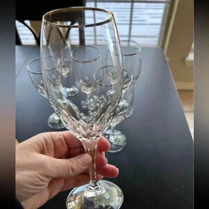 NEW Gorham full lead crystal stemware, made in Germany. New with …